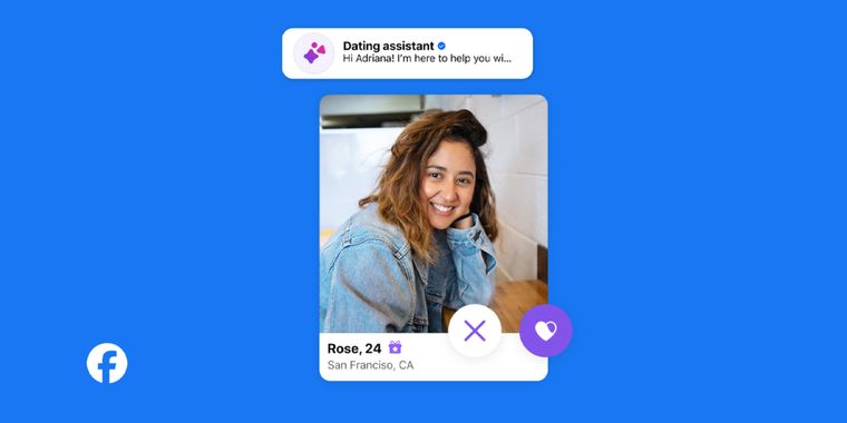 Meta is adding a new AI assistant and other AI-driven tools to its Facebook Dating service