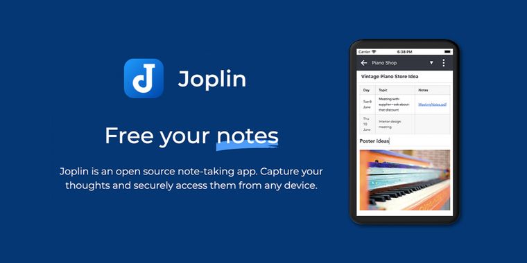 Joplin 3.4 brings mobile rich text editor, enhanced publishing, and smaller desktop app