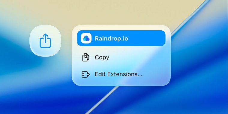 Raindrop.io launches macOS Share Extension for seamless bookmarking