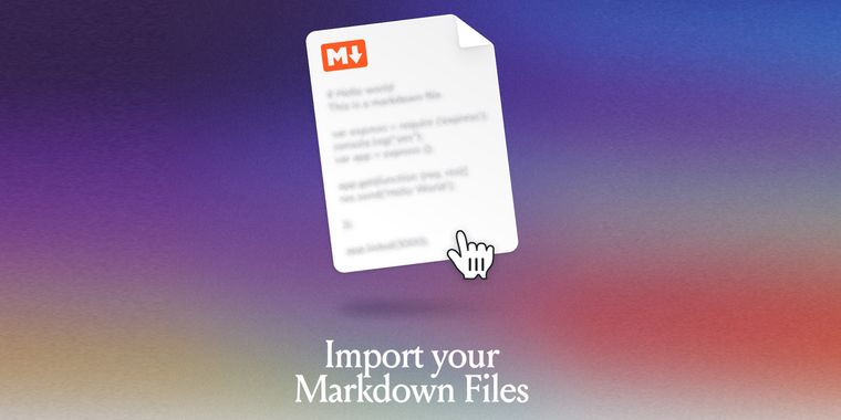 mymind introduces markdown file import with drag and drop support
