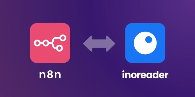 Inoreader integrates with n8n for advanced workflow automation