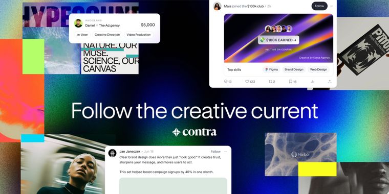 Contra relaunches with Community feature, transforming into a full creative network