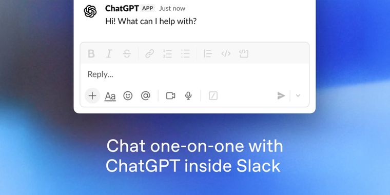 Slack integrates ChatGPT app with dedicated sidebar for AI tasks