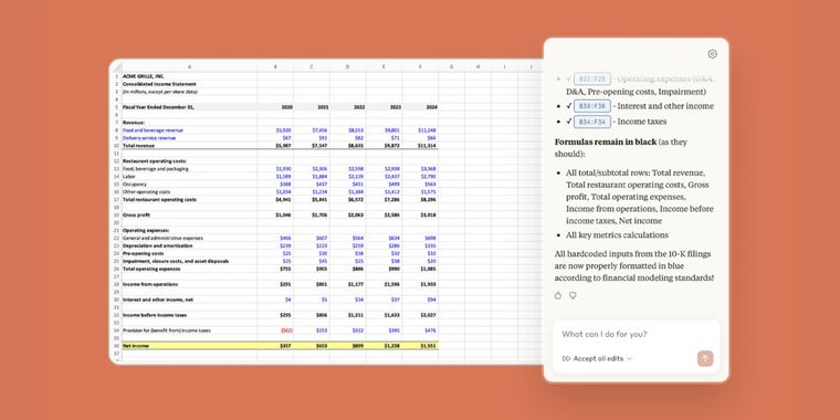 Anthropic adds Excel Integration, Finance Connectors, and Agent Skills to Claude
