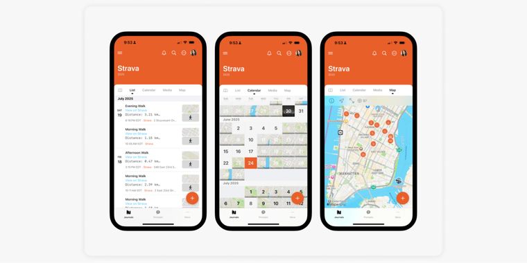Day One launches automatic Strava activity imports for iOS and web users