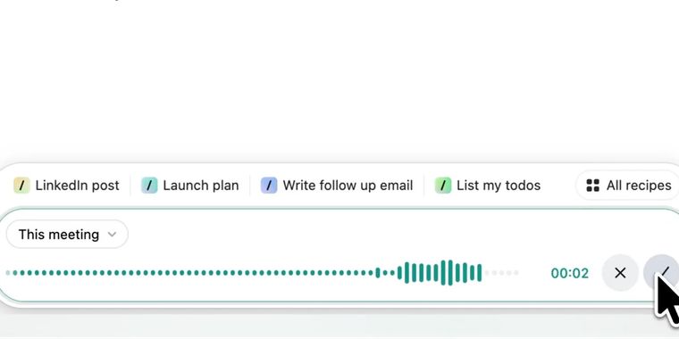 Granola adds chat feature with voice activation and CMD+T shortcut