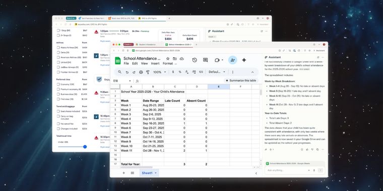 Perplexity Comet Assistant adds advanced multitasking and user permission controls