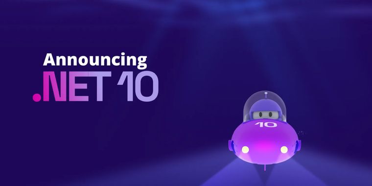 Microsoft released .NET 10 with AI integration, wider workload support and LTS support
