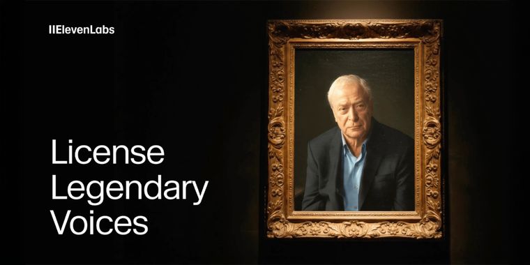 ElevenLabs launches a new "Iconic Marketplace" for licensing AI generated celebrity voices