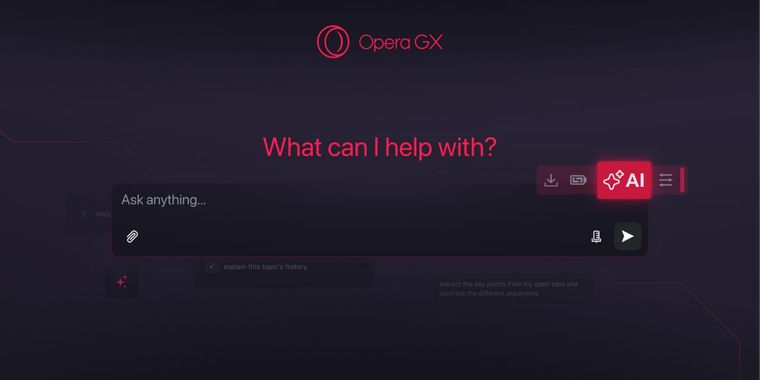 Opera GX rolls out faster AI, new side panel, and broader file support