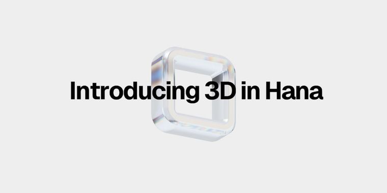 Spline adds 3D capabilities to its real time design canvas Hana