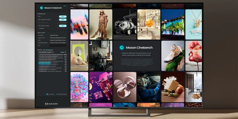 Cinebench 2026 adds support for latest Nvidia, AMD, and Apple Silicon chips
