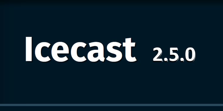 Icecast 2.5.0 launches improved web interface and dark mode
