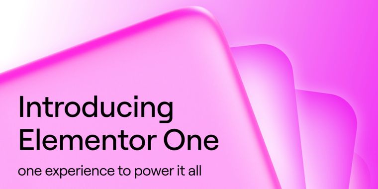 Elementor launches Elementor One, a unified subscription with AI tools & flexible credits