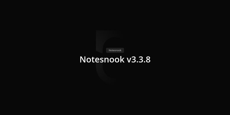 Notesnook 3.3.8 brings note expiration, CSV import/export, and improved customization