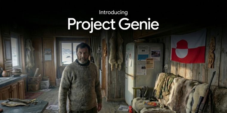 Google launches Project Genie, an AI that builds interactive 3D worlds for video games