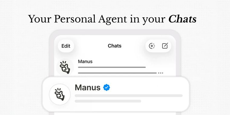 Meta owned Manus AI platform adds Telegram support for running full Agents tasks in chats
