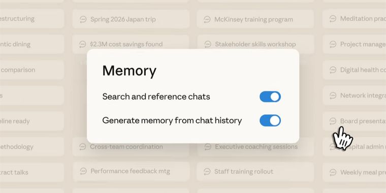 Claude's memory feature lets you import your preferences & context from other AI providers