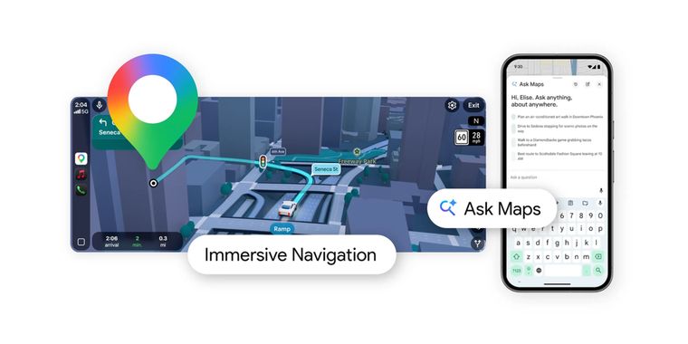 Google Maps launches "decade’s biggest update" with AI Ask Maps and Immersive Navigation