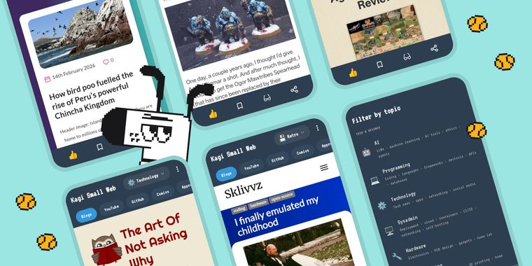 Kagi adds browser extensions, mobile apps, and categories to its human-only “small web”