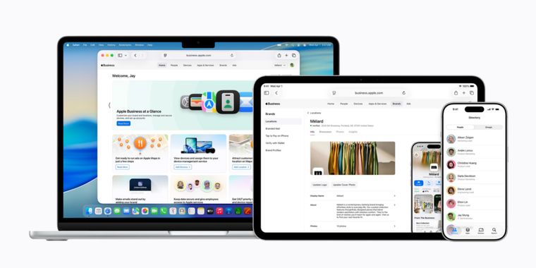 Apple announces a new Business platform with free business email and will show ads in Maps