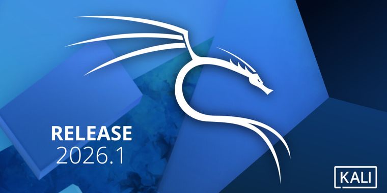 Kali Linux 2026.1 launches with Linux 6.18, theme update, BackTrack mode, and 8 new tools