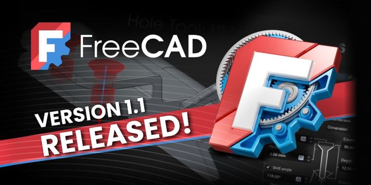 FreeCAD 1.1 adds three point lighting, Part Design previews, and major FEM upgrades