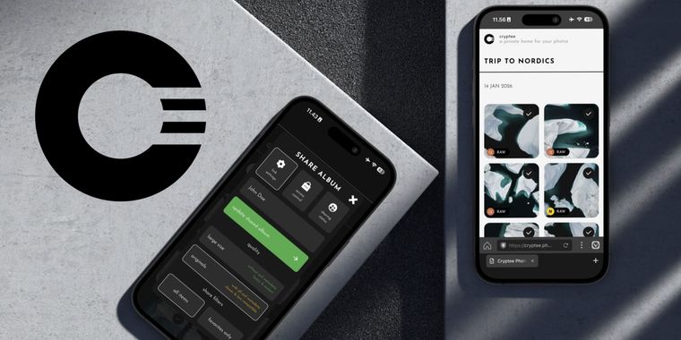 Cryptee introduces end-to-end encrypted photo and video sharing