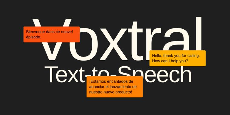 Mistral AI unveils Voxtral TTS for nuanced & low-latency speech generation in 9 languages