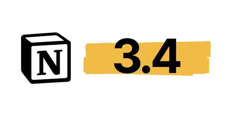Notion 3.4 adds dashboard, sidebar revamp, tabs block, page archiving & presentation mode