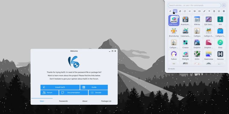KaOS ISO drops systemd-boot for Limine, ships Niri/Noctalia desktop