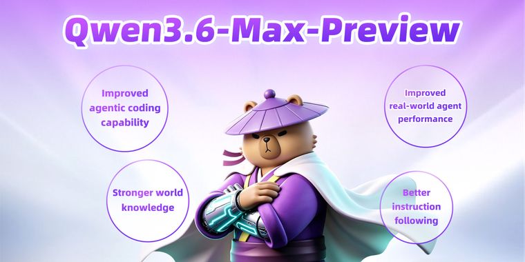 Qwen3.6-Max-Preview delivers major agentic coding and knowledge gains