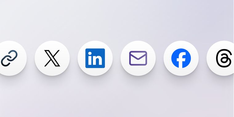 Ghost introduces native share buttons for posts and newsletters