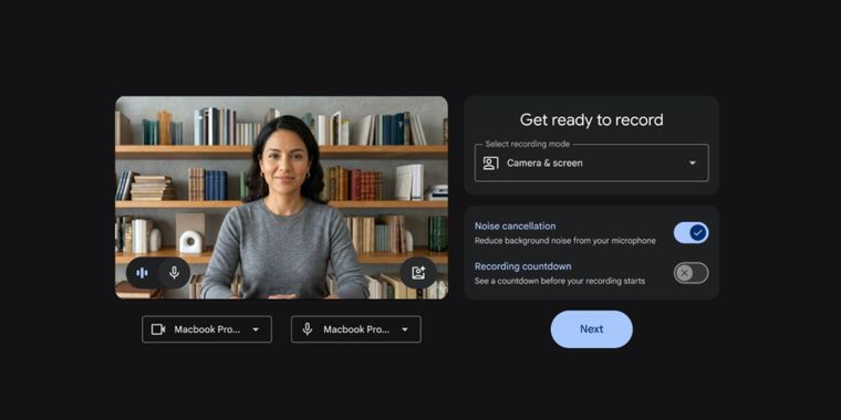 Google Vids Screen Recorder extension lets you capture and store videos