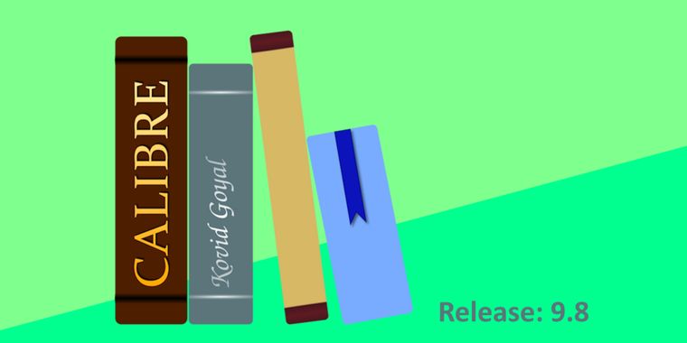Calibre 9.8 adds mobile book details view and flexible local AI support