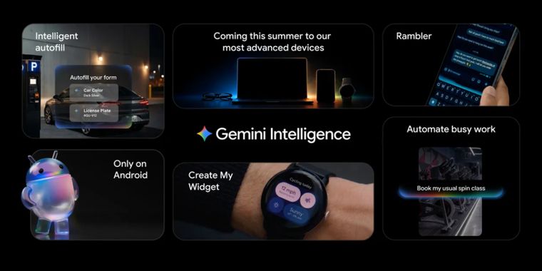 Google launches Gemini Intelligence, bringing agentic AI automation to Android phones