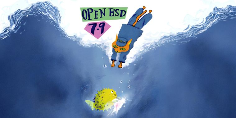 OpenBSD 7.9 boosts AMD64 CPU core support, adds delayed hibernation and improves scheduler