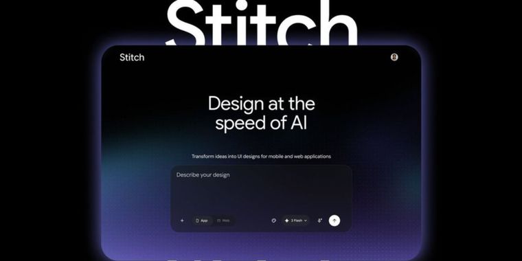 Google Stitch adds voice and text design plus direct publishing