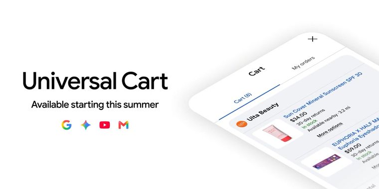 Google introduces Universal Cart for AI-powered shopping across services