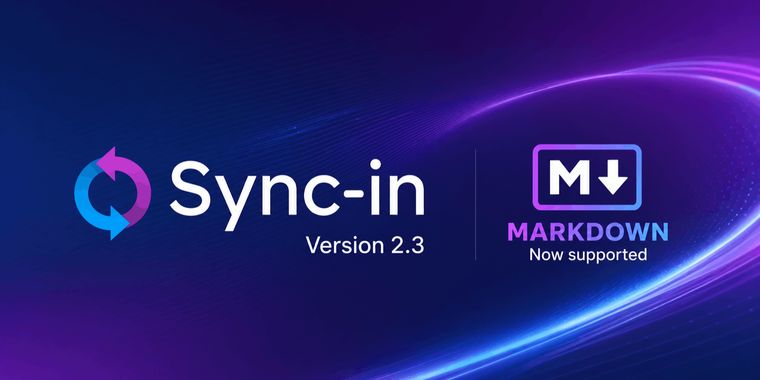 Sync-in 2.3 brings Markdown editor, improved file editing & search, and trash retention
