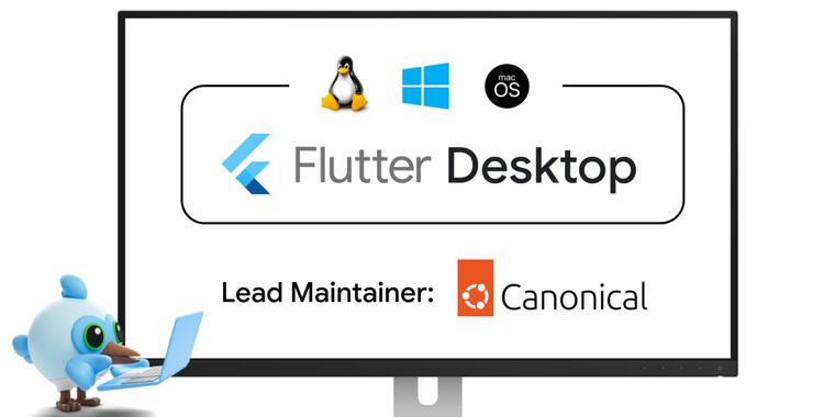 Canonical becomes lead maintainer of Flutter Desktop across platforms