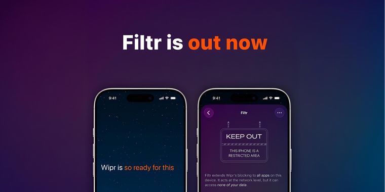Wipr 2.30 introduces Filtr to block ads, trackers, popups, and cookie warnings system-wide