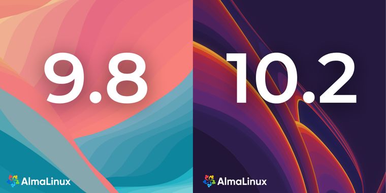 AlmaLinux OS 9.8 and 10.2 stable now available for all major platforms