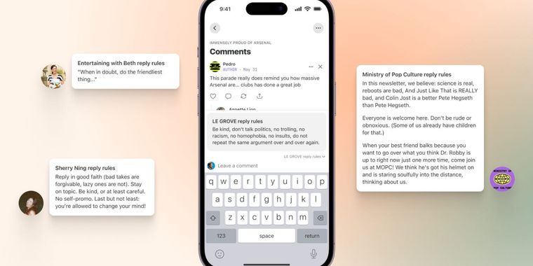 Substack launches Reply Rules for custom community moderation