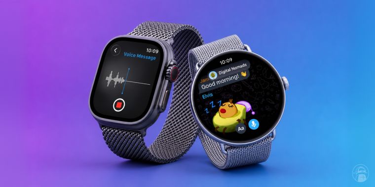 Telegram returns to Apple Watch and Wear OS with two new native smartwatch apps