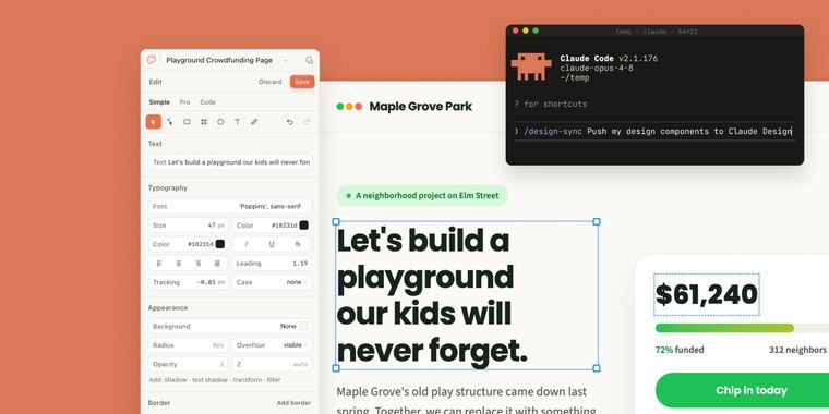 Claude Design gains design system consistency, Claude Code integration, and new connectors