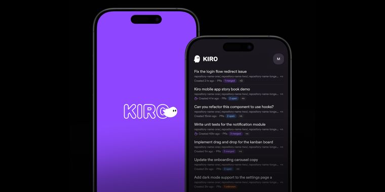 Kiro launches native iOS app for cloud engineering sessions