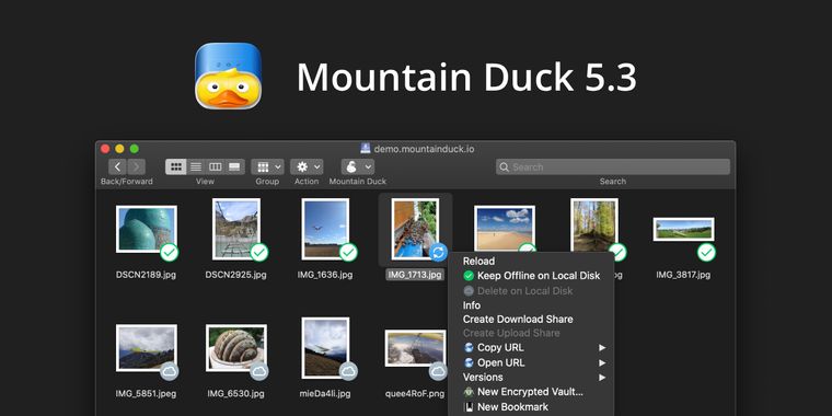 Mountain Duck 5.3 adds support for Windows on ARM64 & AWS IAM Identity Center integration