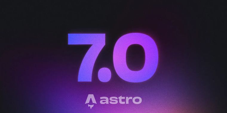Astro 7.0 brings Vite 8, performance boost, advanced routing, route caching & AI features