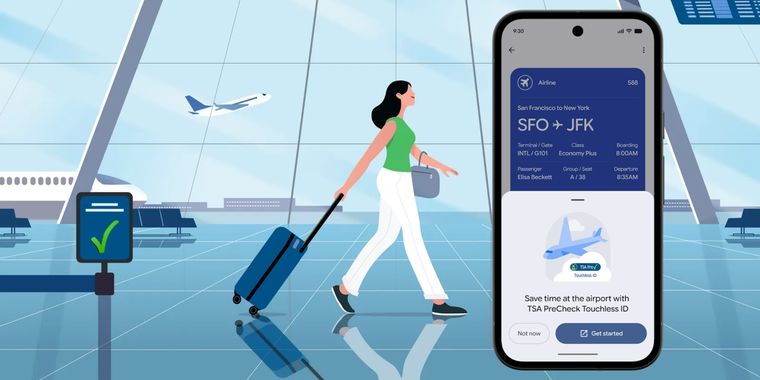 Google Wallet adds TSA PreCheck Touchless ID for streamlined airport security